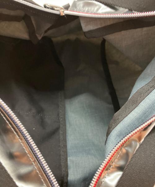 jack gomme（ジャックゴム）jack gomme (ジャックゴム) 2WAYバッグ シルバーの古着・服飾アイテム