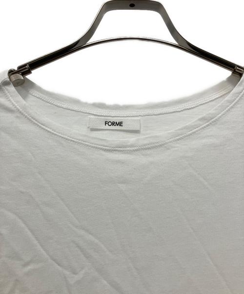 forme（フォルメ）forme (フォルメ) ノースリーブカットソー ホワイト サイズ:FREEの古着・服飾アイテム