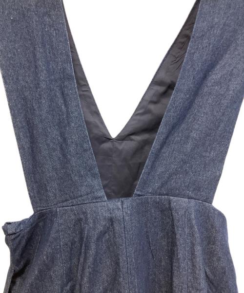 forme（フォルメ）forme (フォルメ) ショルダーパットドレス ネイビー サイズ:不明の古着・服飾アイテム