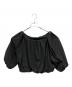 forme（フォルメ）の古着「25SS BalloonGatherBlouse BLK」｜ブラック