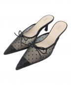 Snidelスナイデル）の古着「ヒールパンプス」｜ブラック