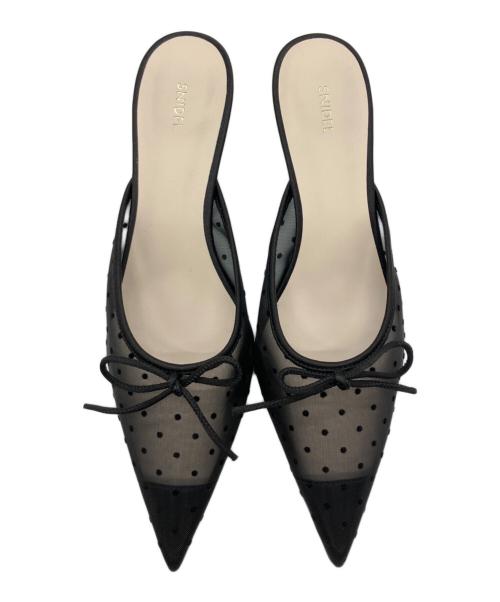Snidel（スナイデル）Snidel (スナイデル) ヒールパンプス ブラック サイズ:Lの古着・服飾アイテム