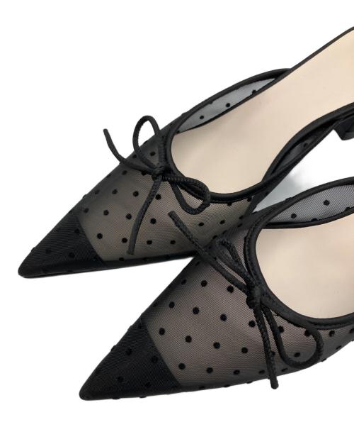 Snidel（スナイデル）Snidel (スナイデル) ヒールパンプス ブラック サイズ:Lの古着・服飾アイテム