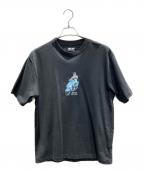 PALACEパレス）の古着「PALACE SCI-FI FANTASY EMAIL T-SHIRT 半袖Tシャツ」｜ブラック