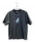 PALACE（パレス）の古着「PALACE SCI-FI FANTASY EMAIL T-SHIRT 半袖Tシャツ」｜ブラック
