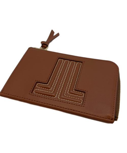 LANVIN en Bleu（ランバンオンブルー）LANVIN en Bleu (ランバンオンブルー) LANVIN en Bleu(ランバンオンブルー)フラグメントケース ブラウンの古着・服飾アイテム