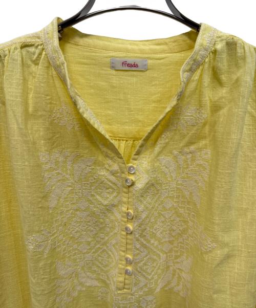 freada（フリーダ）freada (フリーダ) 長袖ワンピース イエロー サイズ: Freeの古着・服飾アイテム