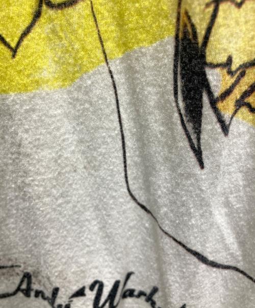 Andy Warhol by HYSTERIC GLAMOUR（アンディーウォーホルバイヒステリックグラマー）Andy Warhol by HYSTERIC GLAMOUR (アンディーウォーホルバイヒステリックグラマー) 半袖カットソー ホワイト サイズ:Freeの古着・服飾アイテム