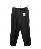 steinシュタイン）の古着「タックパンツ」｜グレー