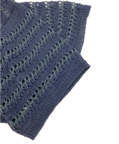 YOKE（ヨーク）YOKE (ヨーク) 半袖シャツ ネイビー サイズ:3の古着・服飾アイテム