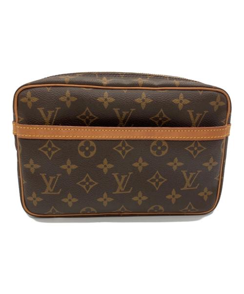 LOUIS VUITTON（ルイ ヴィトン）LOUIS VUITTON (ルイ ヴィトン) LOUIS VUITTON(ルイ ヴィトン)ハンドポーチ ブラウンの古着・服飾アイテム
