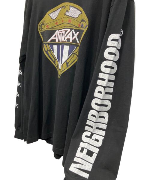 NEIGHBORHOOD（ネイバーフッド）NEIGHBORHOOD (ネイバーフッド) 長袖カットソー ブラック サイズ:Lの古着・服飾アイテム