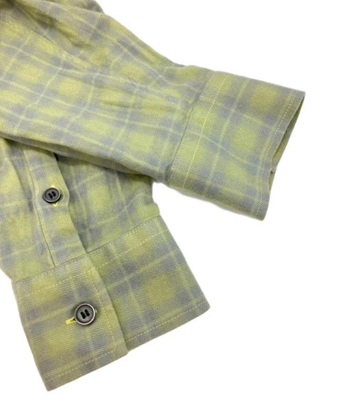 DIESEL（ディーゼル）DIESEL (ディーゼル) 長袖シャツ グリーン サイズ:46の古着・服飾アイテム