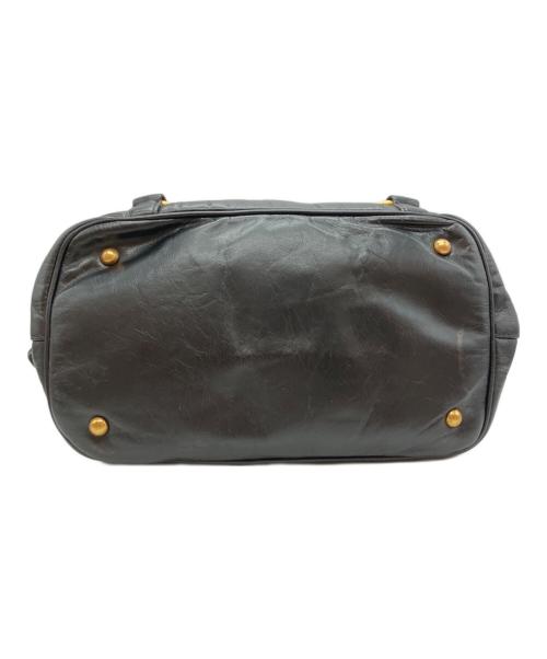 MIU MIU（ミュウミュウ）MIU MIU (ミュウミュウ) 2WAYバッグ ブラックの古着・服飾アイテム