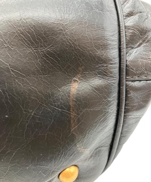 MIU MIU（ミュウミュウ）MIU MIU (ミュウミュウ) 2WAYバッグ ブラックの古着・服飾アイテム