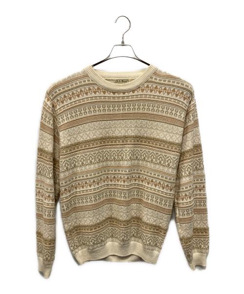 L.L.Bean（エルエルビーン）L.L.Bean (エルエルビーン) L.L.Bean(エルエルビーン)クルーネックニット アイボリー サイズ:Mの古着・服飾アイテム