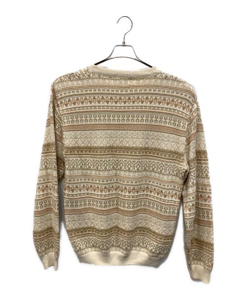 L.L.Bean（エルエルビーン）L.L.Bean (エルエルビーン) L.L.Bean(エルエルビーン)クルーネックニット アイボリー サイズ:Mの古着・服飾アイテム