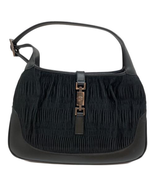 GUCCI（グッチ）GUCCI (グッチ) GUCCI(グッチ)ワンショルダーバッグ ブラックの古着・服飾アイテム