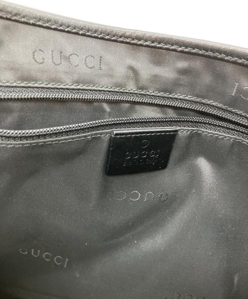 GUCCI（グッチ）GUCCI (グッチ) GUCCI(グッチ)ワンショルダーバッグ ブラックの古着・服飾アイテム