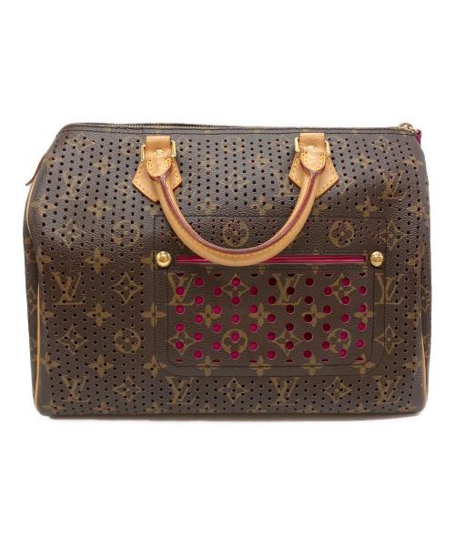 LOUIS VUITTON（ルイ ヴィトン）LOUIS VUITTON (ルイ ヴィトン) LOUIS VUITTON(ルイヴィトン)ハンドバッグ ブラウン×ピンクの古着・服飾アイテム