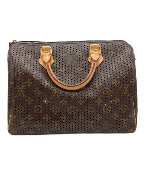 LOUIS VUITTON（ルイ ヴィトン）LOUIS VUITTON (ルイ ヴィトン) LOUIS VUITTON(ルイヴィトン)ハンドバッグ ブラウン×ピンクの古着・服飾アイテム