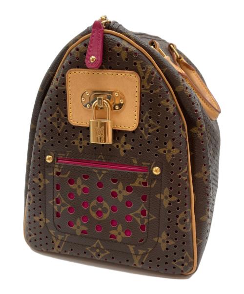 LOUIS VUITTON（ルイ ヴィトン）LOUIS VUITTON (ルイ ヴィトン) LOUIS VUITTON(ルイヴィトン)ハンドバッグ ブラウン×ピンクの古着・服飾アイテム