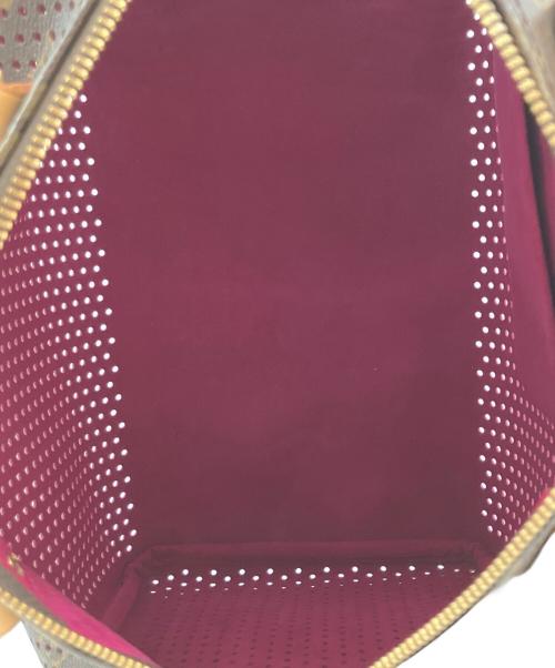 LOUIS VUITTON（ルイ ヴィトン）LOUIS VUITTON (ルイ ヴィトン) LOUIS VUITTON(ルイヴィトン)ハンドバッグ ブラウン×ピンクの古着・服飾アイテム