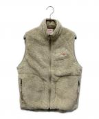 DANTONダントン）の古着「DANTON(ダントン)フリースベスト」｜アイボリー