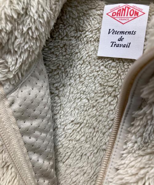 DANTON（ダントン）DANTON (ダントン) DANTON(ダントン)フリースベスト アイボリー サイズ:サイズ38の古着・服飾アイテム