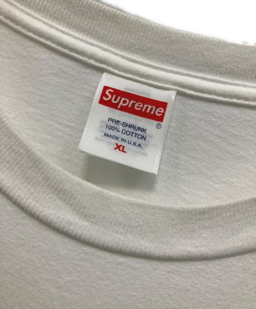 SUPREME（シュプリーム）SUPREME (シュプリーム) Supreme(シュプリーム)半袖カットソー ホワイト サイズ:XLの古着・服飾アイテム