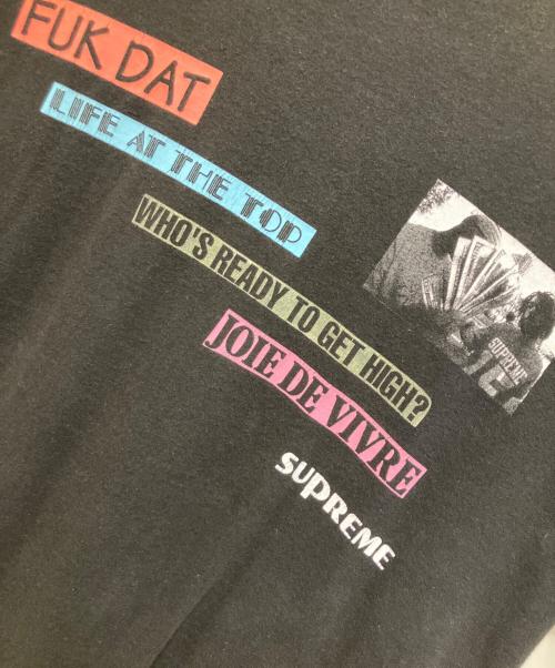 SUPREME（シュプリーム）SUPREME (シュプリーム) Supreme(シュプリーム)半袖カットソー ブラック サイズ:Lの古着・服飾アイテム