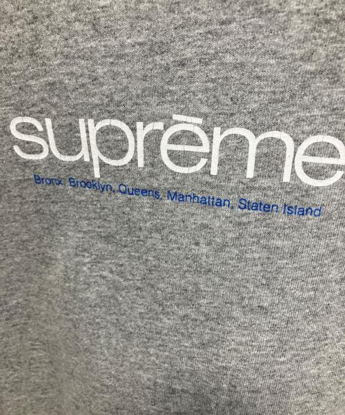 SUPREME（シュプリーム）SUPREME (シュプリーム) Five Boroughs Tee 21SS 半袖カットソー グレー サイズ:Lの古着・服飾アイテム
