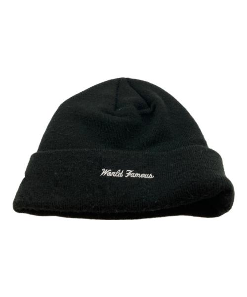 SUPREME（シュプリーム）SUPREME (シュプリーム) New Era (ニューエラ) ニット帽 ブラック×ブラックの古着・服飾アイテム