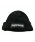 SUPREME（シュプリーム）の古着「ニット帽」｜ブラック×ブラック