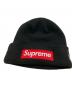 SUPREME（シュプリーム）の古着「ニット帽」｜ブラック×レッド