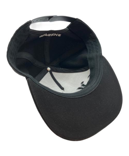 SUPREME（シュプリーム）SUPREME (シュプリーム) キャップ ブラックの古着・服飾アイテム