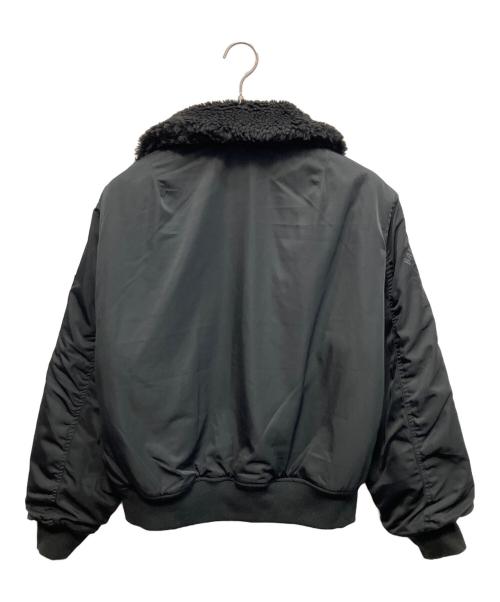 B.BALLSY（ボールジーブラザーズ）B.BALLSY (ボールジーブラザーズ) ボンバーフライトジャケット ブラック サイズ:Lの古着・服飾アイテム