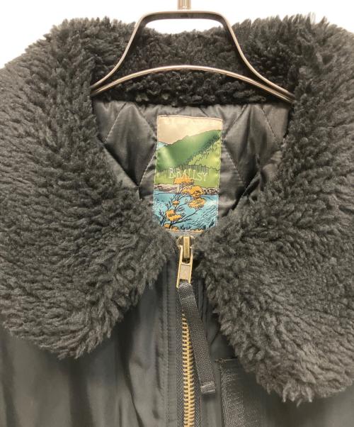 B.BALLSY（ボールジーブラザーズ）B.BALLSY (ボールジーブラザーズ) ボンバーフライトジャケット ブラック サイズ:Lの古着・服飾アイテム