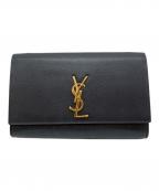 Saint Laurent Parisサンローランパリ）の古着「Saint Laurent Paris（サンローランパリ）ショルダーバッグ」｜ブラック