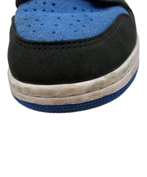 NIKE（ナイキ）NIKE (ナイキ) AIR JORDAN 1 RETRO HIGH ハイカットスニーカー ブルー×ブラック サイズ:25cmの古着・服飾アイテム