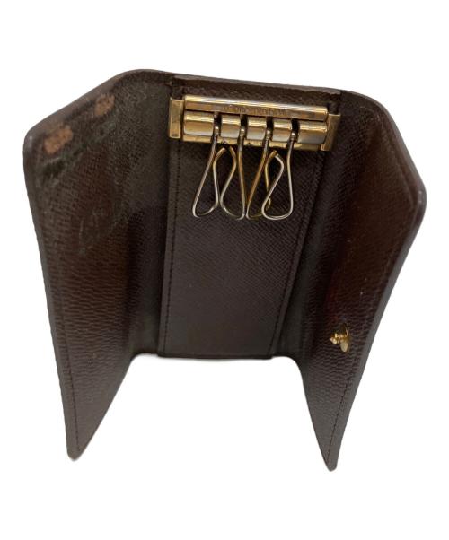 LOUIS VUITTON（ルイ ヴィトン）LOUIS VUITTON (ルイ ヴィトン) LOUIS VUITTON(ルイヴィトン)4連キーケース ブラウンの古着・服飾アイテム