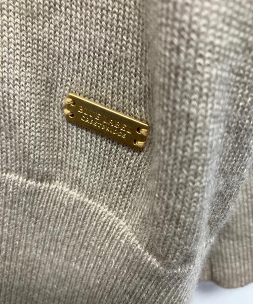 BLUE LABEL CRESTBRIDGE（ブルーレーベルクレストブリッジ）BLUE LABEL CRESTBRIDGE (ブルーレーベルクレストブリッジ) ニット ベージュ サイズ:38の古着・服飾アイテム