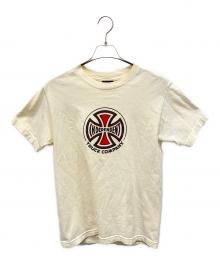 INDEPENDENT（インディペンデント）の古着「半袖カットソー」｜アイボリー