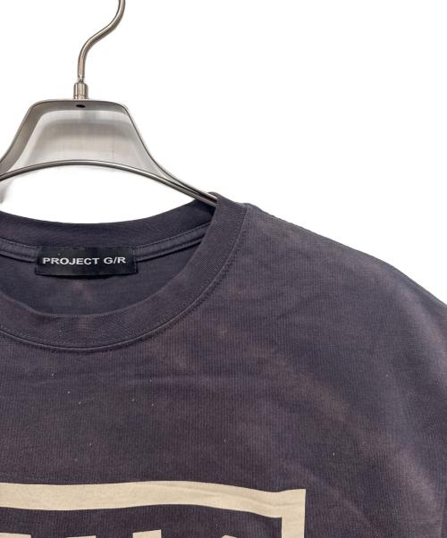 PROJECT G/R（プロジェクト ジーアール）PROJECT G/R (プロジェクト ジーアール) 半袖カットソー ブラック サイズ:FREEの古着・服飾アイテム