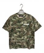 MISBHVミスビヘイブ）の古着「半袖カットソー」｜グリーン