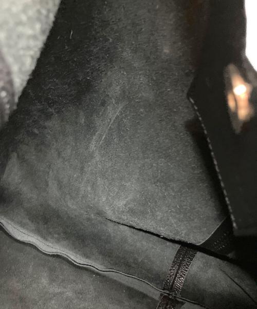 AULENTTI（オウレンティ）AULENTTI (オウレンティ) レザーバッグ ブラックの古着・服飾アイテム