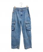 DIESELディーゼル）の古着「デニムパンツ D-FISH-CARGO」｜ブルー