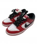 NIKEナイキ）の古着「NIKE SB DUNK LOW J-PACK CHICAGO スニーカー」｜レッド