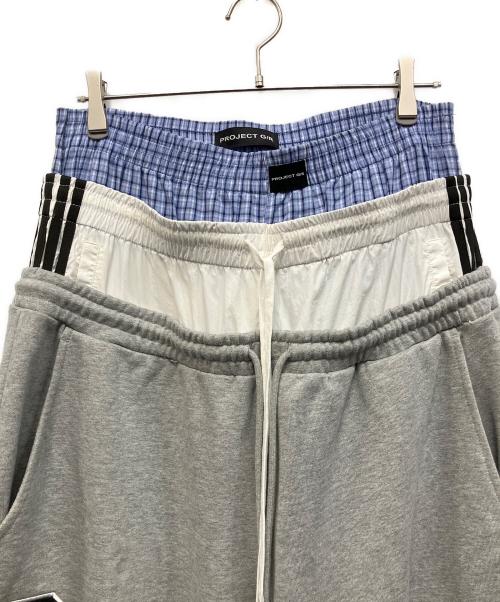 PROJECT G/R（プロジェクト ジーアール）PROJECT G/R (プロジェクト ジーアール) スウェットパンツ グレー サイズ:2の古着・服飾アイテム