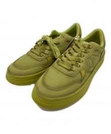 ARMANI EXCHANGE（アルマーニ エクスチェンジ）の古着「ローカットスニーカー」｜ライトグリーン